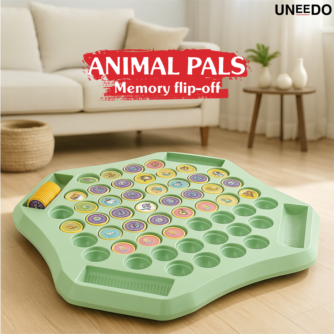 Animal Pal Memory Chess Board Game
